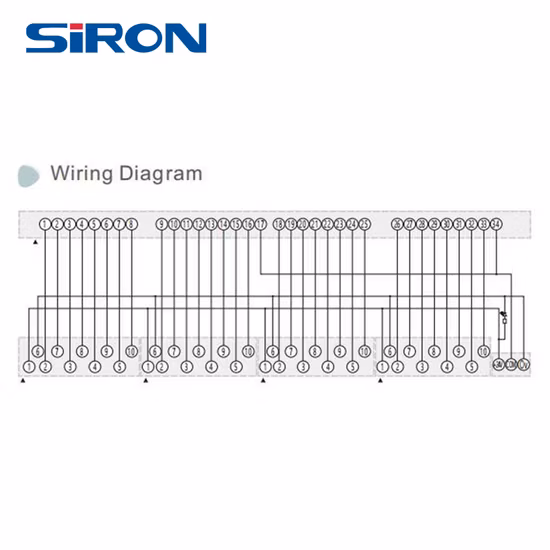 Клеммный блок Siron T008 40 Core Io Mitsubishi Panasonic Yokogawa