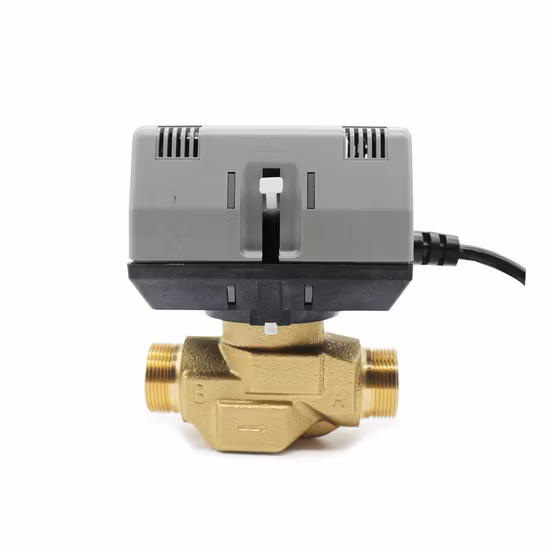 Электрический зональный клапан 220 В Honeywell Vc6013 Vc4013, гидравлический клапан управления потоком, моторизованный водяной клапан
